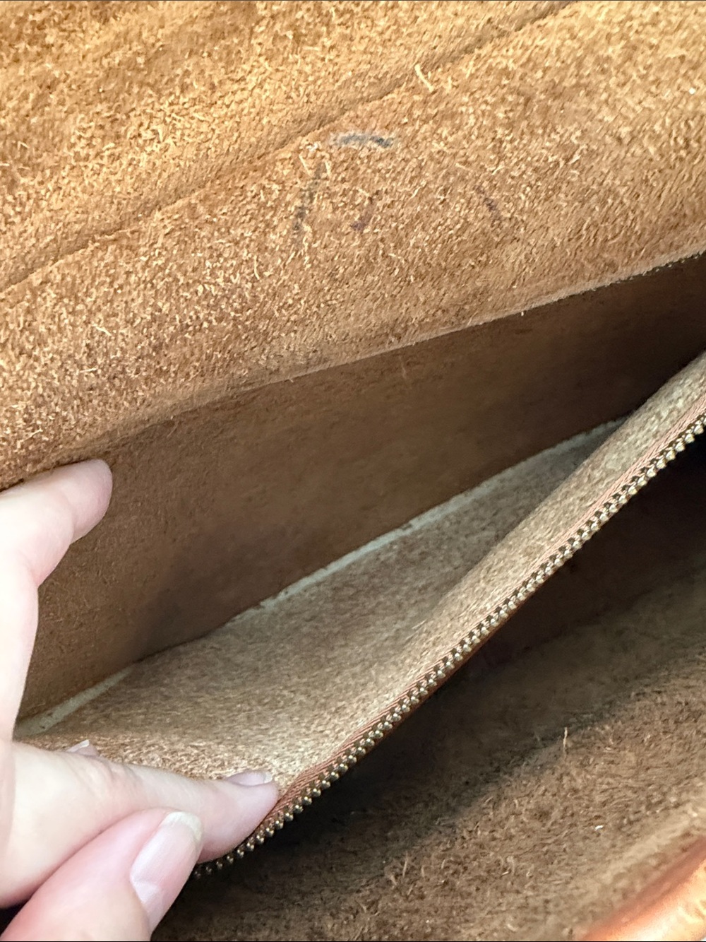 Coach vintage Willis Bag in British Tan from 1997, with dust bag. - Picture 12 of 15